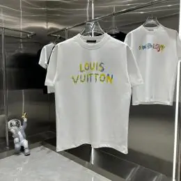 louis vuitton lv t-shirt manches courtes pour unisexe s_1266171